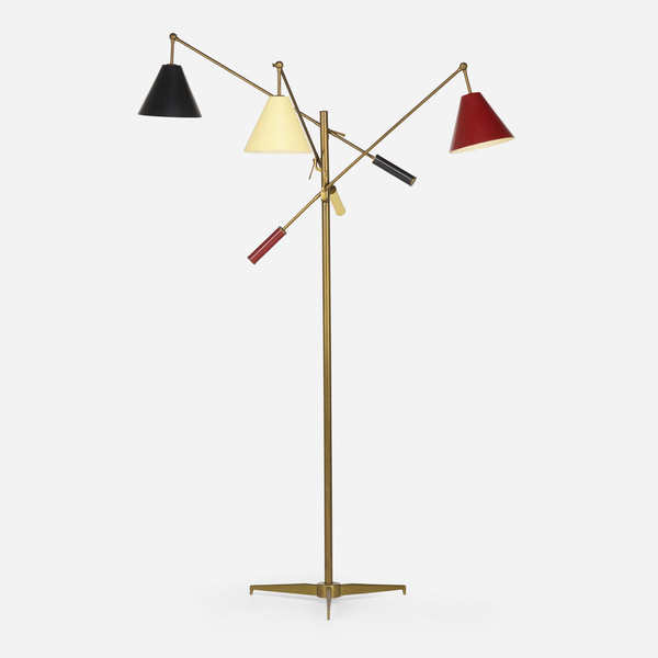 Angelo Lelii. Triennale floor lamp,