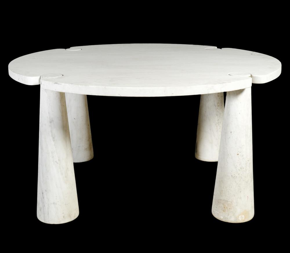 ANGELO MANGIAROTTI ROUND MARBLE