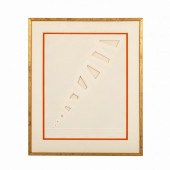 ANGELO SAVELLI, LOTUS EMBOSSED