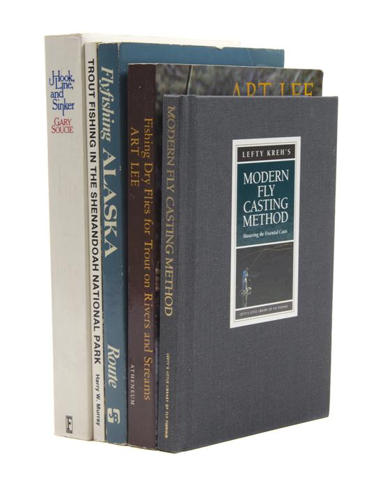 (ANGLING) A collection of books