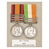Anglo-Boer War, pair, Queen's