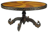 ANGLO-COLONIAL STYLE INLAID CE