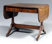 Anglo export mahogany sofa tab