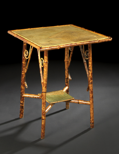 Anglo-Indian Bamboo and Decoupage