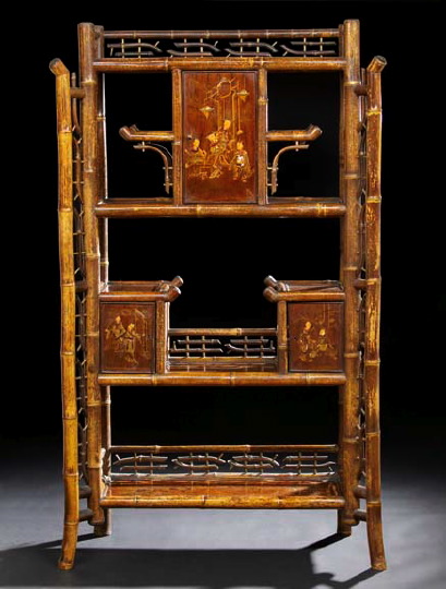 Anglo-Indian Bamboo and Mahogany