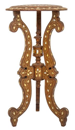 ANGLO-INDIAN BONE INLAID OCCASIONAL