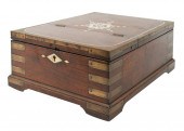 ANGLO-INDIAN BONE-INLAID VANIT
