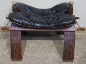 ANGLO-INDIAN BRASS MARQUETRY T