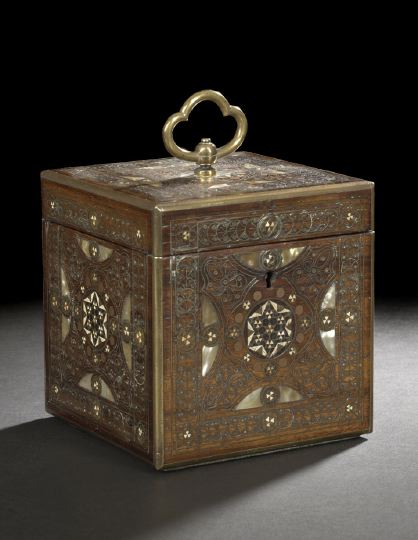 Anglo-Indian Brass-Mounted and