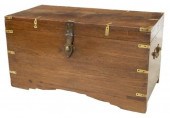 ANGLO-INDIAN BRASS-MOUNTED CAM