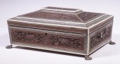 ANGLO-INDIAN CARVED SANDALWOOD