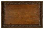 ANGLO-INDIAN CARVED WOODEN BUT