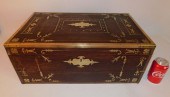 ANGLO INDIAN INLAID LAP DESKAn