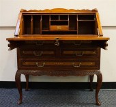 ANGLO-INDIAN INLAID TEAK SLANT