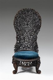Anglo-Indian padouk parlor cha
