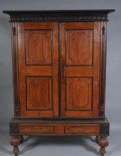 ANGLO-INDIAN PARCEL-EBONIZED T