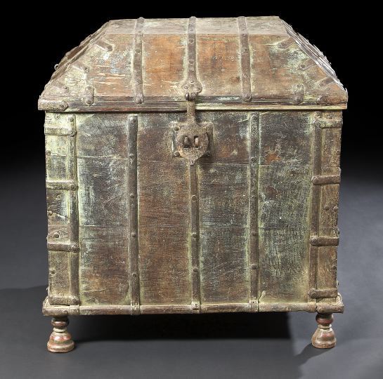 Anglo-Indian Polychromed and