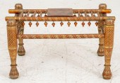 ANGLO-INDIAN SANKHEDA POLYCHRO