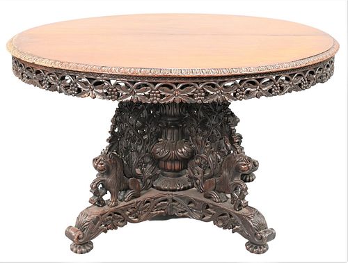 ANGLO INDIAN TIP TABLE, HAVING