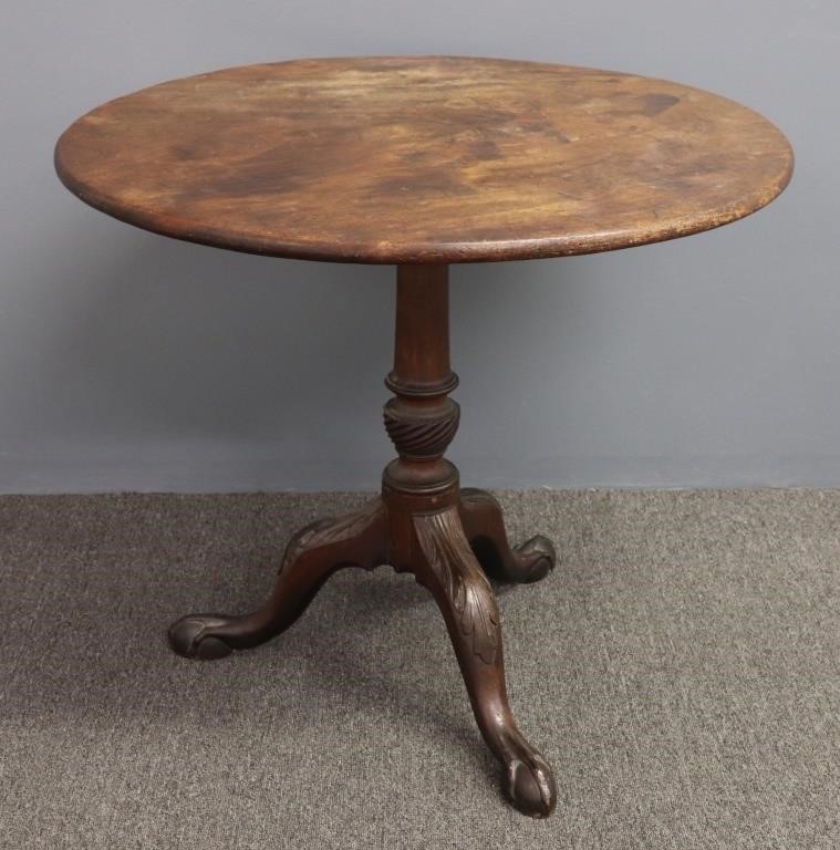 Anglo-Irish Chippendale mahogany