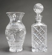ANGLO-IRISH CRYSTAL SQUARE DEC