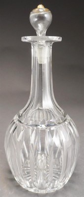 ANGLO-IRISH CUT CRYSTAL DECANT