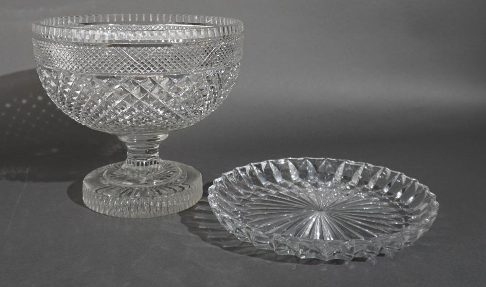ANGLO-IRISH CUT GLASS WASSAIL