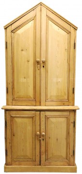 ANGLO-IRISH PINE CABINET WITH