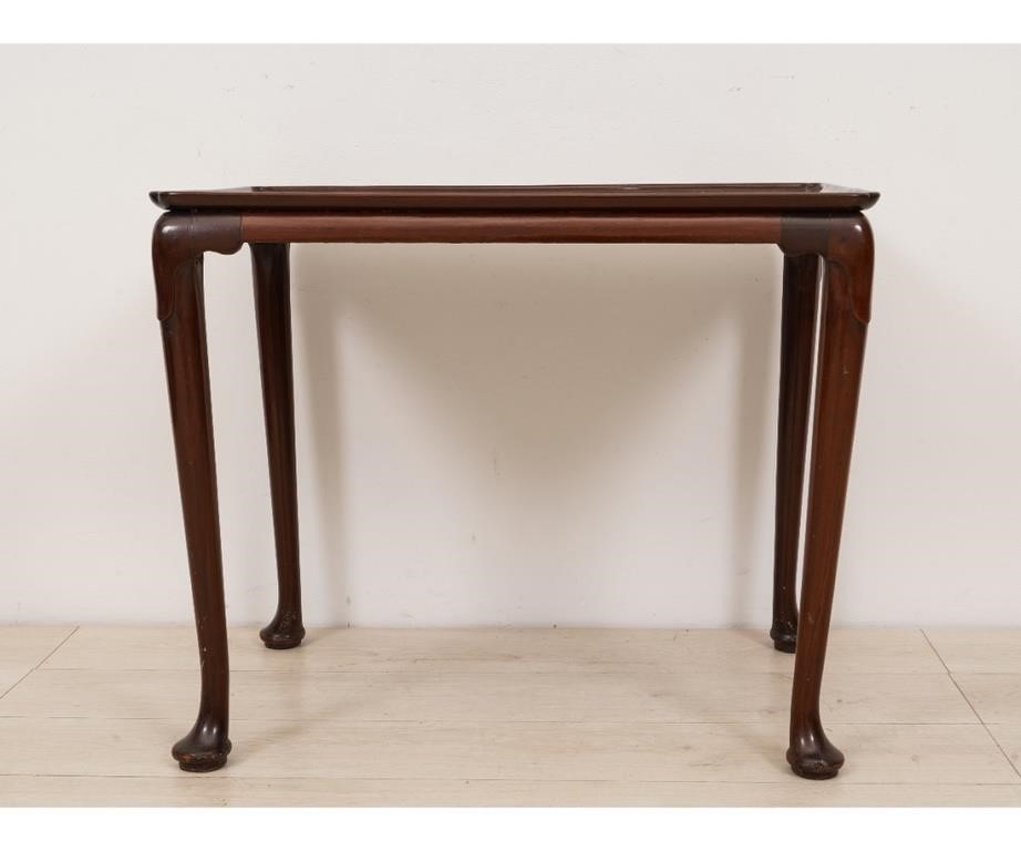 Anglo/Irish Queen Anne mahogany