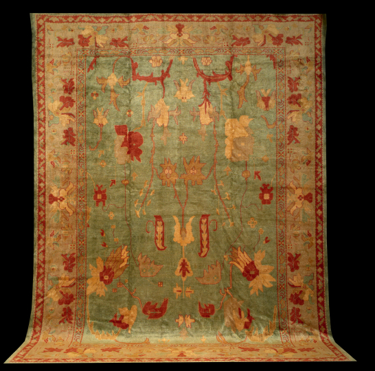 Angora Oushak Carpet,  11' 6" x 15'