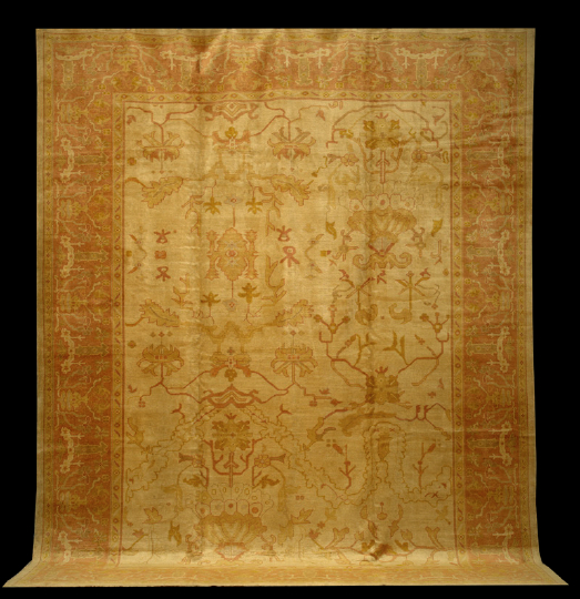 Angora Oushak Carpet,  12' x 15'.