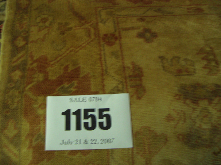 Angora Oushak Carpet,  6' 2" x 8'