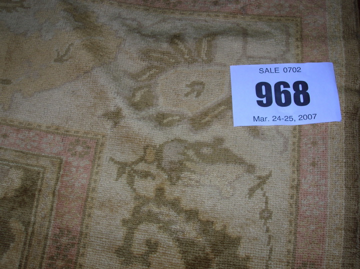 Angora Oushak Carpet,  9' 10" x 14'