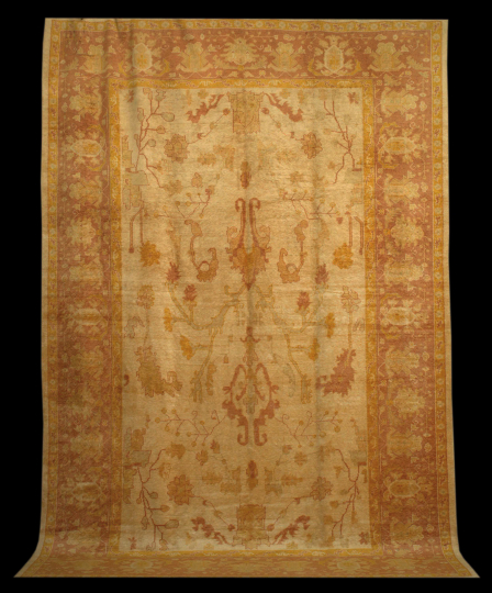 Angora Oushak Carpet,  9' 9" x