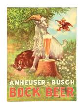 ANHEUSER-BUSCH BOCK BEER HANGI