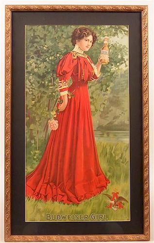 ANHEUSER-BUSCH BUDWEISER GIRL