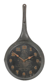 ANHEUSER BUSCH CAST IRON PAN C