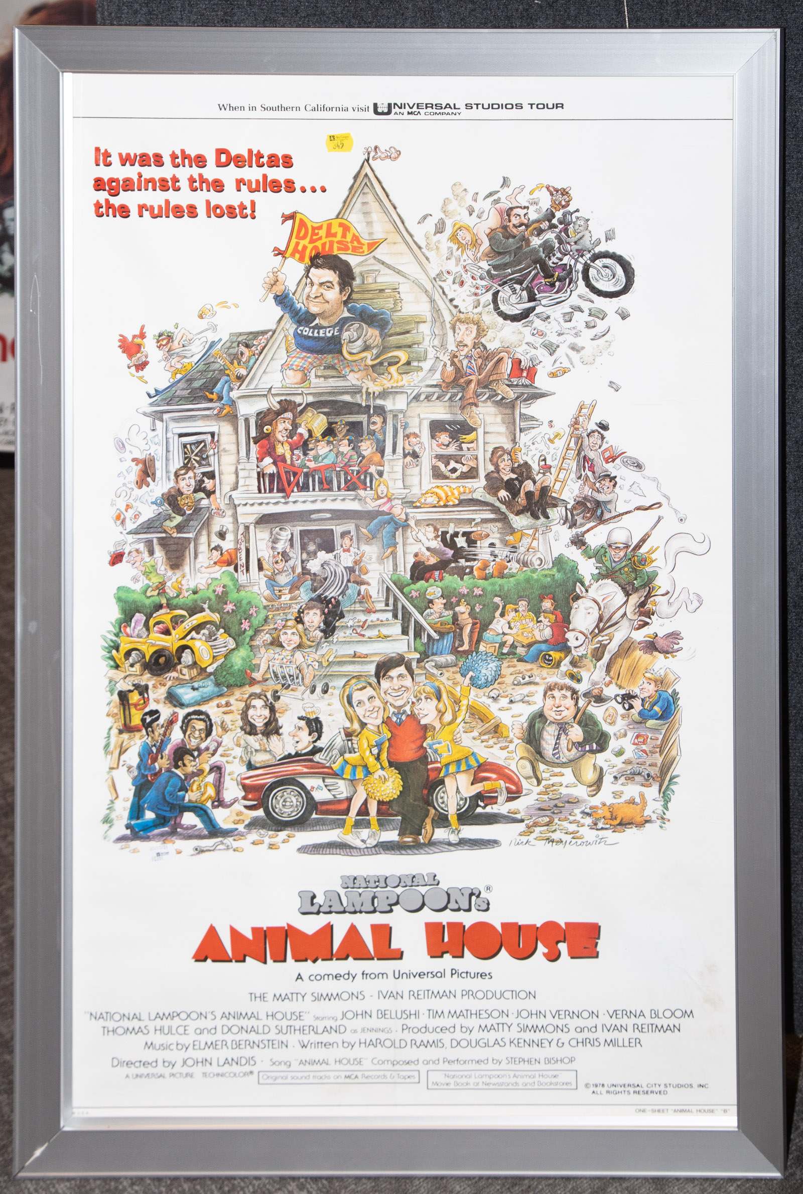 ANIMAL HOUSE MOVIE POSTER Staring