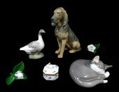 ANIMAL THEMED PORCELAIN, SIX P