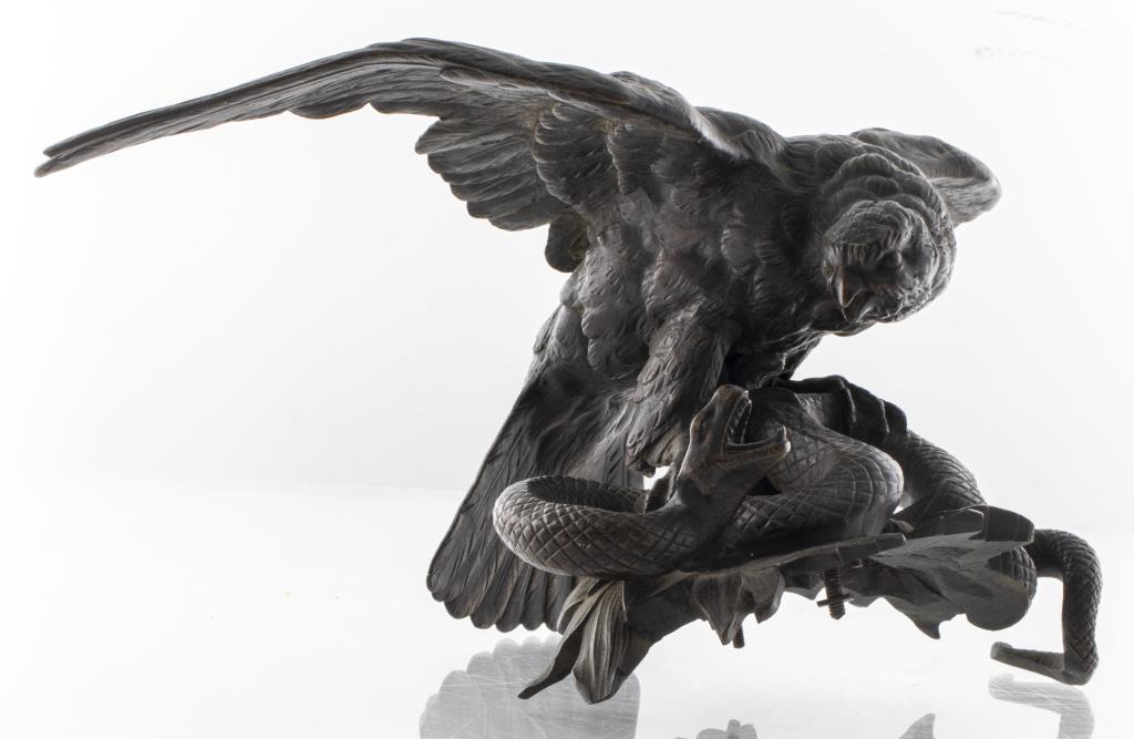 ANIMALIER BRONZE MODEL OF AN