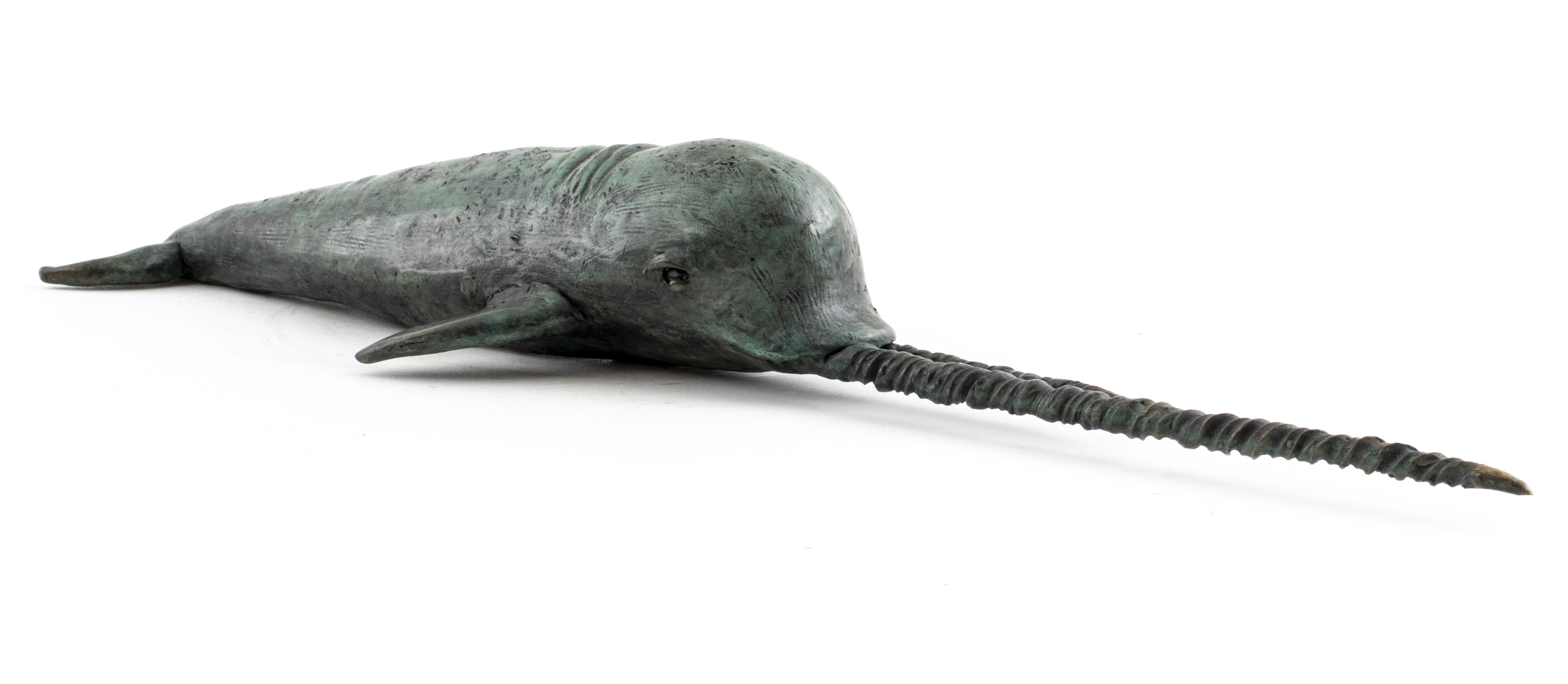 ANIMALIER BRONZE NARWHAL