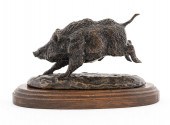 ANIMALIER STYLE BRONZE CHARGIN