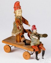 ANIMATED JESTER WOOD AND COMPO