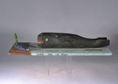 ANIS WOODARD FOLK ARTwhale, ma