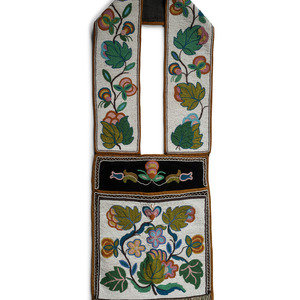 Anishinaabe Beaded Bandolier Bag