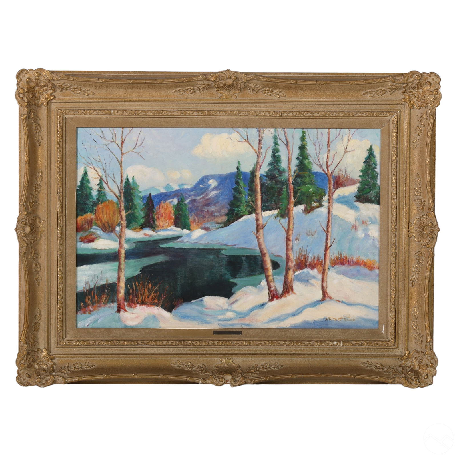 ANITA MCNAMEE 20C. WINTER SNOW