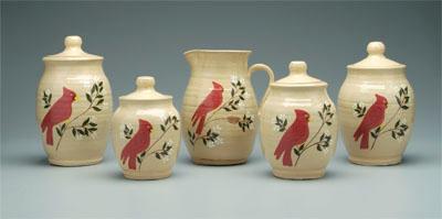 Anita Meaders canisters and
