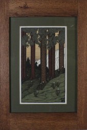 ANITA MUNMAN GOUACHE AND INK O