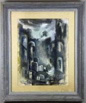 Anna L. Werbe - Watercolor on