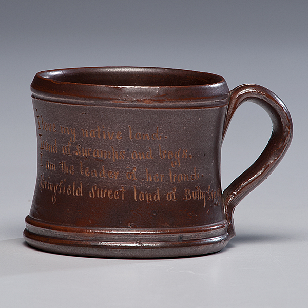 Anna Pottery Frog Mug with Poem